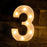 1 Pcs Marquee Alphabet Shaped Led Light - Asthetic Decorations Letter Light for Romantic Gift, Bedroom, Table, Home Decoration, Night Light Lamp and Wall Lamp