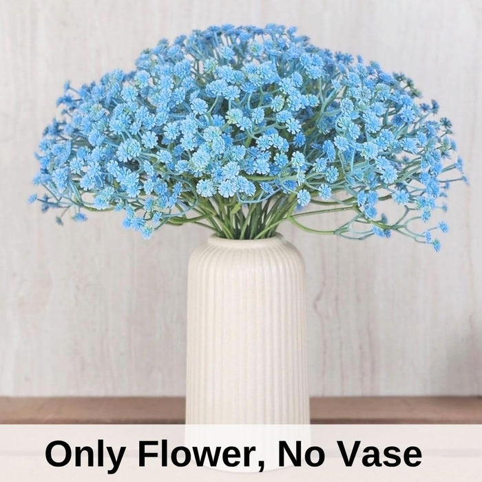 Artificial Baby’s Breath Gypsy Flowers | Gypsophila Bouquet for Home Decor, Bedroom, Balcony, Garden, Birthday Surprise & Wedding Décoration (28.5 cm)