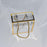 Clear Transparent Gift Box with Frame and Rope Handle for Hampers, Wedding Gifts, Return Gifts, Chocolates, Dry Fruits, Cosmetics, Baby Shower, Festive Gifting & Premium Gift Packaging (20 cm x 21 cm x 9 cm)