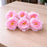 Camellia Artificial Flower Heads Rose Flowers for Home Decoration,Artificial Peony Silk Flowers, Gift, Mandir Pooja Table, Cake Decor, Bouquet Making, Backdrop, DIY Art Craft (Pack of 20)