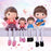 Hanging Legs Showpiece Cute Boy and Girl, Toy Cute Couple Statue Figurines Decorative for Home Decor, Living Room, Table Decoration, Gift for Girlfriend, Boyfriend