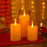 Flameless Led Tea Light Piller Candle for Home Decoration (small, medium, large)