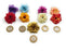 Artificial Eden Rose Flowers Head for Home Decoration and Craft (4 cm)