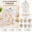 Daisy Print  Plastic Gift Bag with Handle | Transparent Carry Bag for Gifts, Hampers & Return Favours