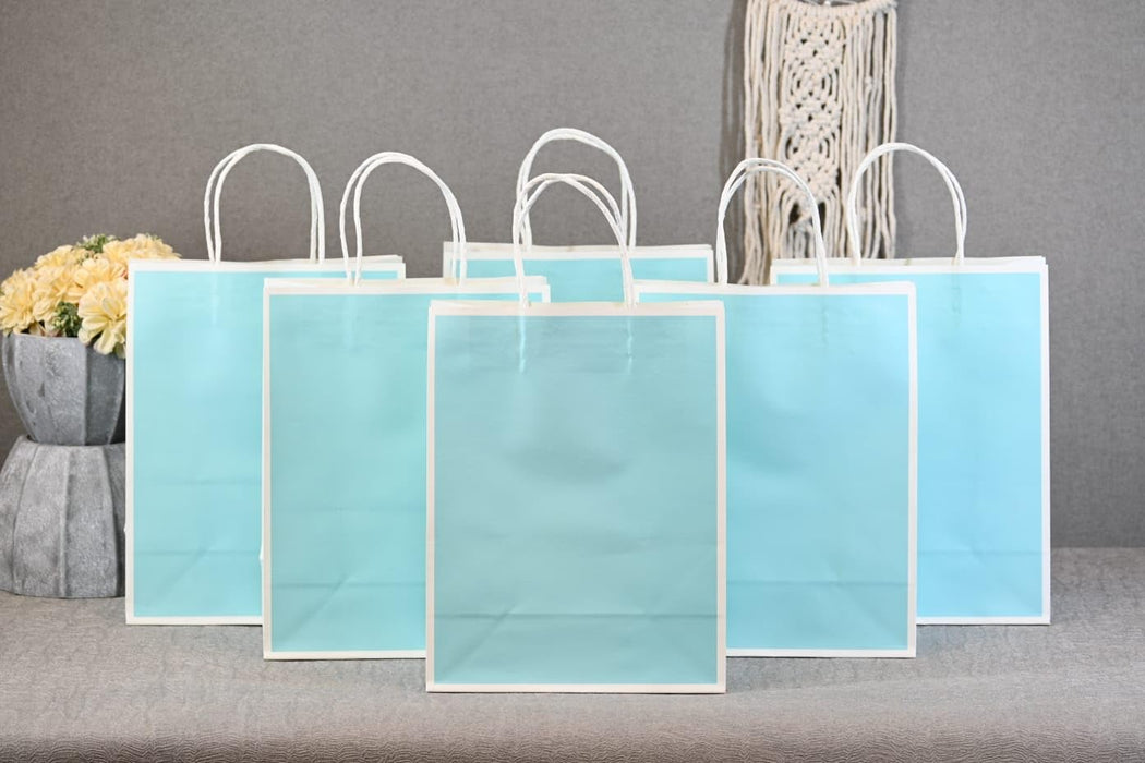 Large Size  (27X32X11 cm) Paper Bags With Handle Gift Paper bag, Carry Bags, gift For Valentine Gifting, marriage Return Gifts, Birthday, Wedding, Party, Season's Greetings