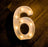 1 Pcs Marquee Alphabet Shaped Led Light - Asthetic Decorations Letter Light for Romantic Gift, Bedroom, Table, Home Decoration, Night Light Lamp and Wall Lamp