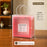 Foldable Transparent Gift Hamper Box with Handle | Reusable PVC Carry Bag for Gifting, Wedding Hampers & Packaging (Red, White, Sky Blue, Orange)