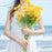 Artificial Daisy Sunflowers for Home Decor, Office, Living Room, Balcony, Wedding & Gifting | Realistic Faux Flower (Only Flower, No Vase)