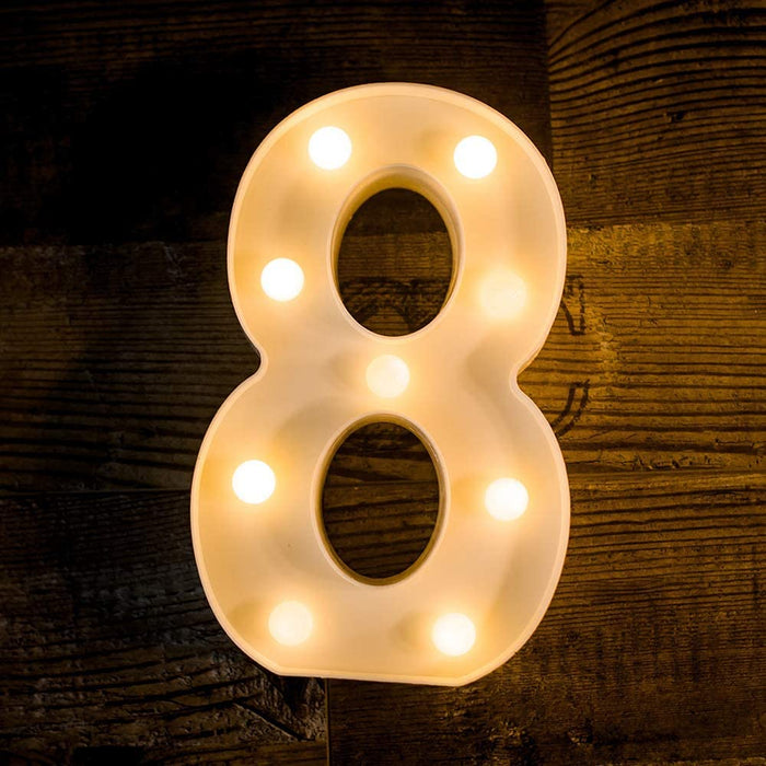 1 Pcs Marquee Alphabet Shaped Led Light - Asthetic Decorations Letter Light for Romantic Gift, Bedroom, Table, Home Decoration, Night Light Lamp and Wall Lamp