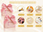 50 Pcs Floral Print Paper Gift Box for Wedding Return Gifts, Birthday Hampers, Chocolate Packaging, Dry Fruit, Jewellery, Cosmetics & Party Favour Gifting Box (Pink, Pack of 50)
