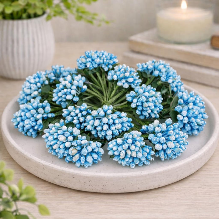 Artificial Pollen Flowers for Tiara Making and Jewelry Making