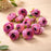 Artificial Peony Rose Flower Head -3 cm