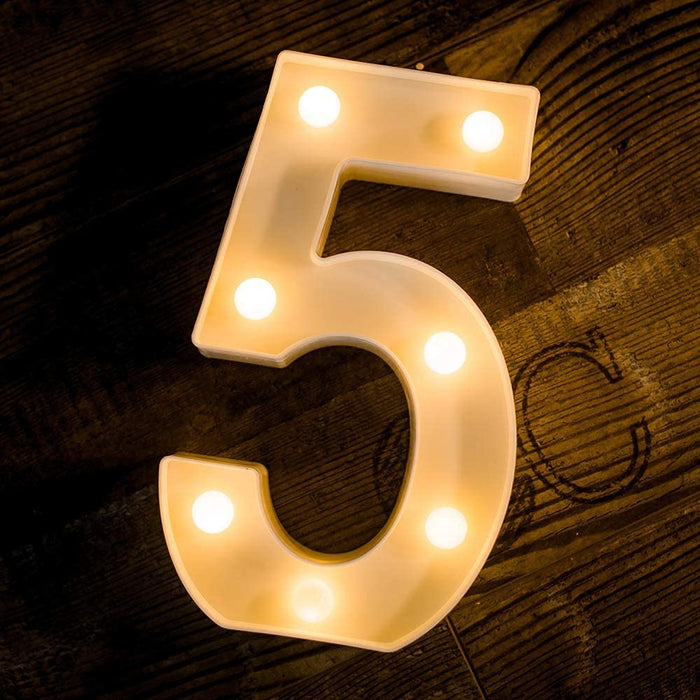 1 Pcs Marquee Alphabet Shaped Led Light - Asthetic Decorations Letter Light for Romantic Gift, Bedroom, Table, Home Decoration, Night Light Lamp and Wall Lamp