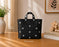 Polka Dot Plastic Frosted Gift Bag – Reusable Carry Bag for Gifts, Hampers & Return Favors