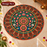 MDF 3D Rangoli | Reusable Decorative Rangoli for Diwali, Home Decor, Festive, Ganpati & Durga Puja Decoration