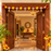 (DESIGN NO.14) 1 Pcs Traditional Handmade Door Hanging Toran with Bells | Festive Door Decor | 43 Inch
