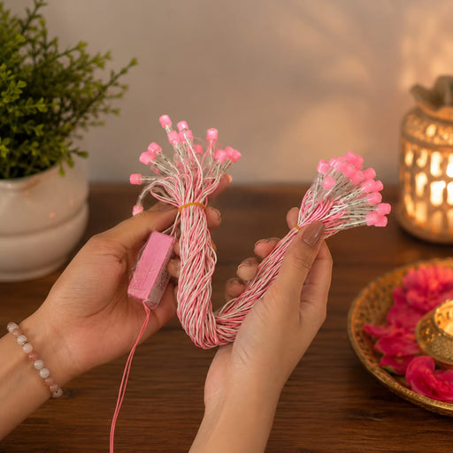 (DESIGN NO.9) Decorative LED String Lights | Multicolor Fairy Lights for Diwali, Ganpati, Durga Puja, Wedding & Home Decoration