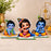 Janmashtami Mdf Cutouts with Stand | Perfect for Baby Shower, Janmashtami Decoration, Backdrop, Showpiece JSK