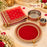 Premium Karwa Chauth Pooja Thali Set | Traditional Red & Gold Decorative Thali | Festive Pooja & Vrat Accessories