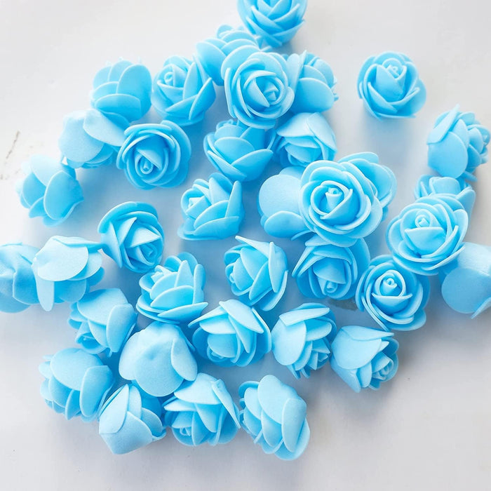 Artificial Eva Foam Rose Flowers Water Floating Flowers, Pooja Thali, Festival and Events, Home, Table, Bedroom, Pooja Room, Diwali Decoration Items and DIY Craft
