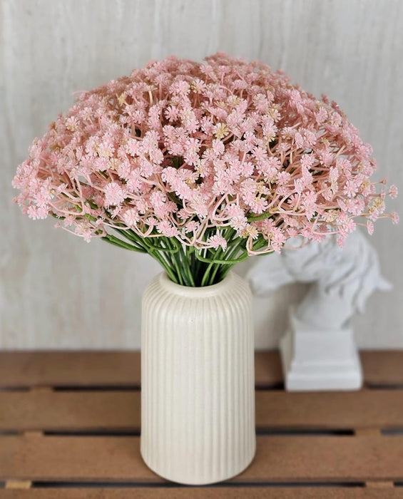 Artificial Baby’s Breath Gypsy Flowers | Gypsophila Bouquet for Home Decor, Bedroom, Balcony, Garden, Birthday Surprise & Wedding Décoration (28.5 cm)