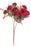 Artificial Head Rose Peony Fake Flowers Sticks Bunch decorative items for home Diwali Decor ,Room Decorations, Living Room Table Decoration Plants and Craft Items Corner ( Without Vase Pot )