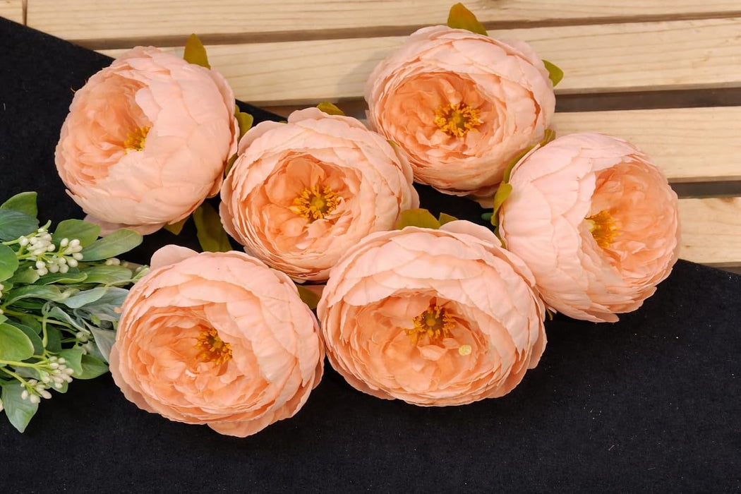 Artificial Fabric Rose Flower Heads, Decoration Items and DIY Craft.