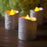 Acrylic Glitter Votive led Candle Tea Light Candle