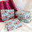 (7x 5.5 x 2 inch) Multipurpose Decorative Folding Paper Cardboard Box DIY Box for Gift Hamper,Wedding gifing.