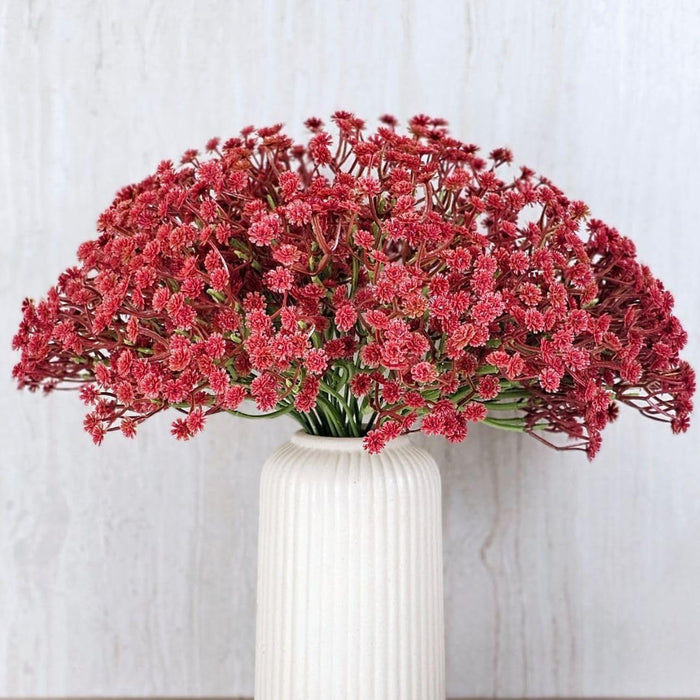 Artificial Baby’s Breath Gypsy Flowers | Gypsophila Bouquet for Home Decor, Bedroom, Balcony, Garden, Birthday Surprise & Wedding Décoration (28.5 cm)