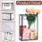 Big Size (30 X 12 X 40 CM) Transparent Bag Goodie Bags, Clear Gift Bag, Hamper Bag,Carry Bags,Shopping Gift Bag,Gifting,Presents,Return Gifts,Birthday,Festivals,Events