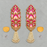 3D Look MDF Lotus Side Hanging with Hook – Festive Diwali Home Decor