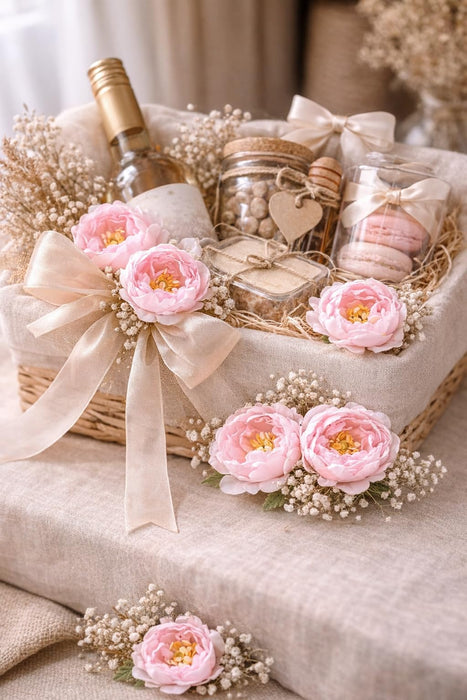 Camellia Artificial Flower Heads Rose Flowers for Home Decoration,Artificial Peony Silk Flowers, Gift, Mandir Pooja Table, Cake Decor, Bouquet Making, Backdrop, DIY Art Craft (Pack of 20)