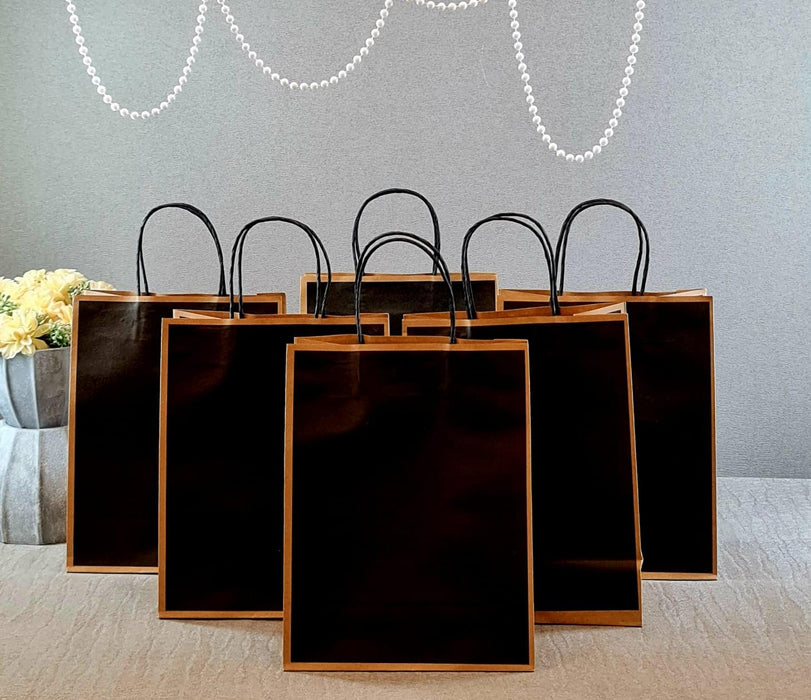 Medium Size (27 X21 X11 cm) Paper Bags With Handle Gift Paper bag, Carry Bags, gift For Valentine Gifting, marriage Return Gifts, Birthday, Wedding, Party, Season's Greetings