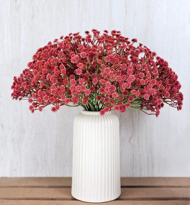 Artificial Baby’s Breath Gypsy Flowers | Gypsophila Bouquet for Home Decor, Bedroom, Balcony, Garden, Birthday Surprise & Wedding Décoration (28.5 cm)