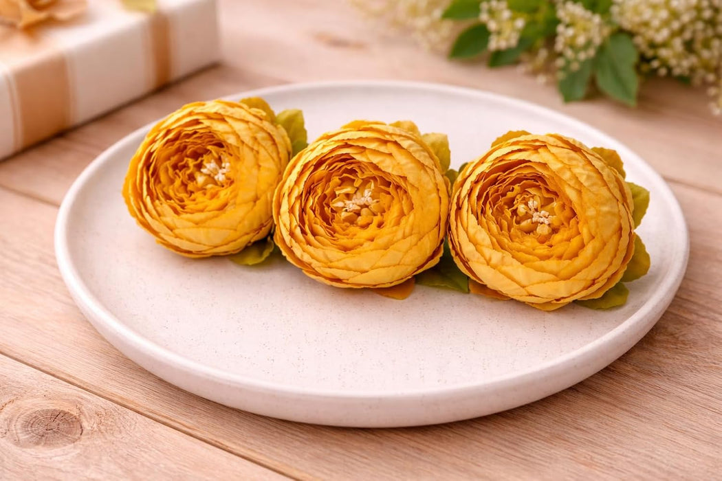 Artificial Fabric Rose Flower Heads, Decoration Items and DIY Craft.
