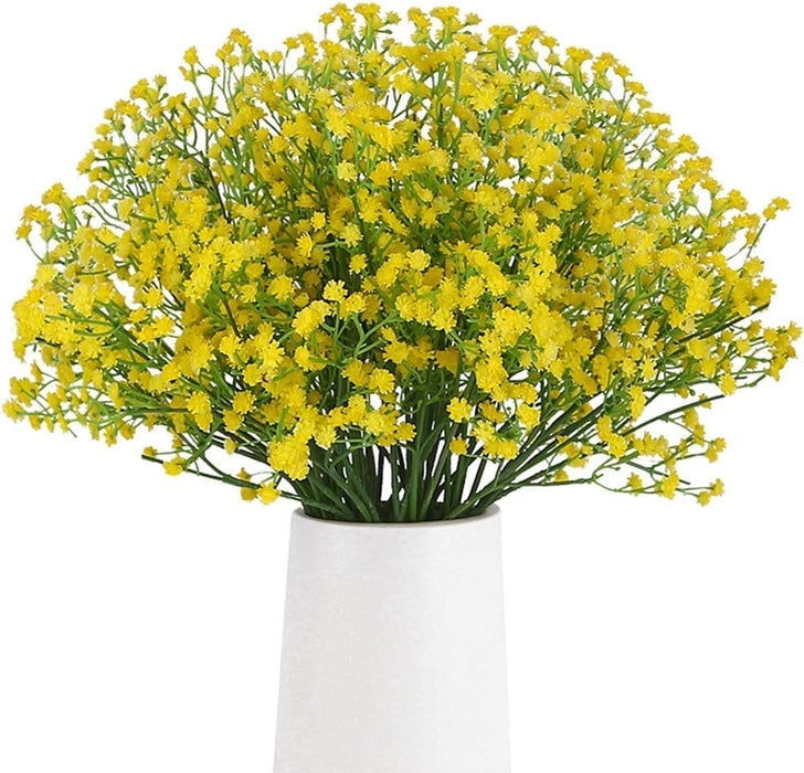 Artificial Baby’s Breath Gypsy Flowers | Gypsophila Bouquet for Home Decor, Bedroom, Balcony, Garden, Birthday Surprise & Wedding Décoration (28.5 cm)