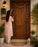 Artificial Pink & Light Pink Flower  line Hanging  | Door Hanging, Home Décor & Ganpati Decoration