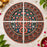 Heritage 3D look Rangoli MDF | Beautiful Lotus & Peacock Design | Reusable Rangoli for Diwali, Home, Festive, Ganpati & Durga Puja Decoration