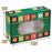 Premium Green Floral Printed Gift Hamper Box with Transparent Window | 11 × 8 × 3 Inch | Elegant Gift Packaging Box