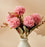 Artificial Dahlia Flower Bunch for Home Decor, Gifting, Flowers Decorative Items for Wedding, Birthday,Festivals, Table Top Decoration,Diwali decor(without Vase Pot)