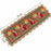 1 Pcs Traditional Indian Table Runner with Decorative Border | Ethnic & Festive Table Decor