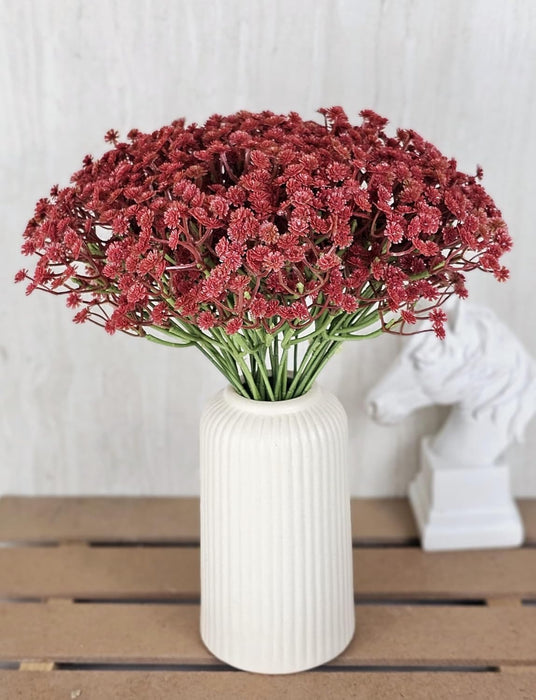 Artificial Baby’s Breath Gypsy Flowers | Gypsophila Bouquet for Home Decor, Bedroom, Balcony, Garden, Birthday Surprise & Wedding Décoration (28.5 cm)