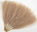 small Faux Pampas Grass Artificial Flowers Fake Flower for Home, Office, Bedroom, Balcony, Living Room, Table Decoration, Plants and Craft Items Corner