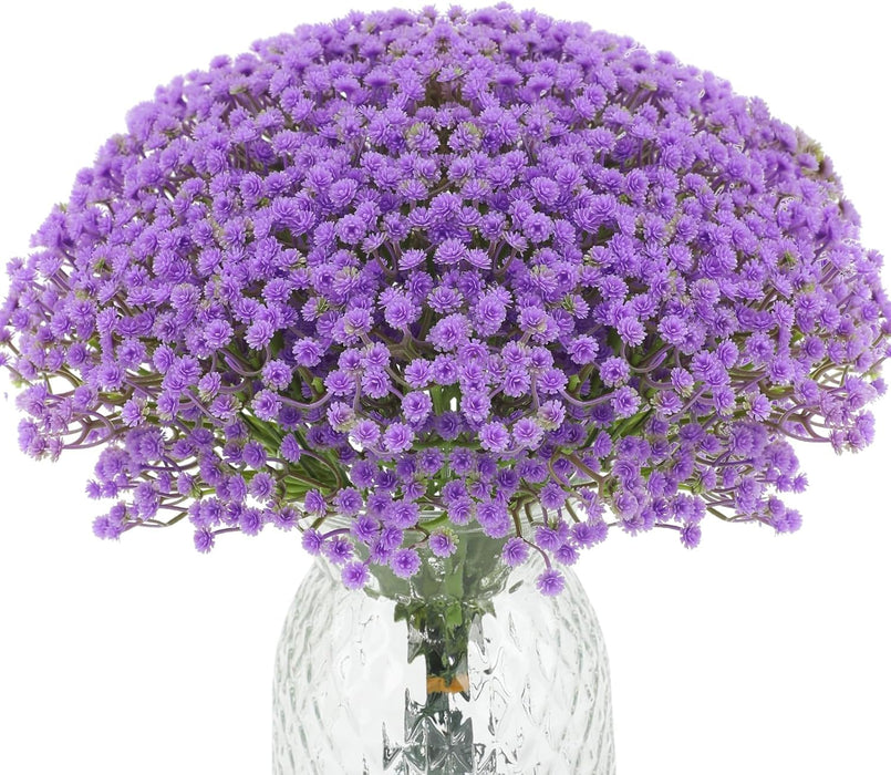 Artificial Baby’s Breath Gypsy Flowers | Gypsophila Bouquet for Home Decor, Bedroom, Balcony, Garden, Birthday Surprise & Wedding Décoration (28.5 cm)