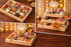 Big Multipurpose Decorative Pinewood  Rectangle Tray for Gift Hamper,Wedding Gifting Boxes and Decoration Purpose.