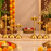 (Design No.38) 2 set (6pcs) Gold Lotus Candle Holder | Metal Lotus Diya Stand for Home Décor & Festive Decoration
