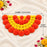 MDF 3D Marigold  Rangoli | Orange & Yellow Floral Decoration | 13.5 × 6.5 Inch | Diwali, Pooja & Festive Decor