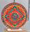 Round Ganpati Mandap with Stand – 18 Inch | Mandala & Peacock Theme + Jharokha Shape Option