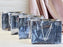 Big Size Shiny Paper Bag Gift Bags with Handle Gift Paper bag, gift For Gifting, marriage, Return Gifts, Birthday, Wedding, Party, Season's Greetings (Big, Silver)